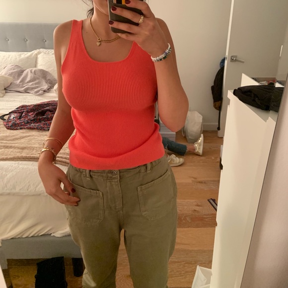 Coral Trendy Tanktop - Picture 2 of 7